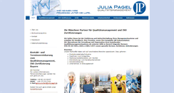 Desktop Screenshot of juliapagel.de